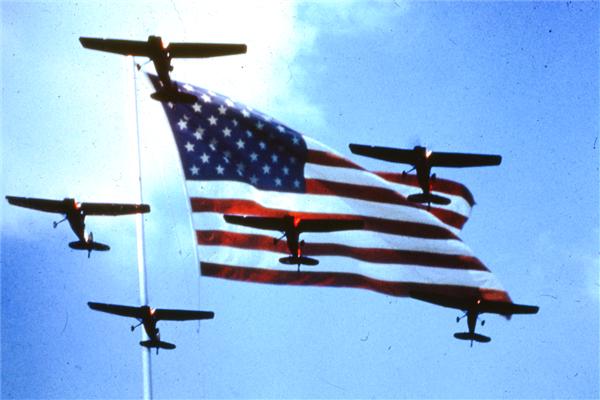 Last Flight of O-1, Fort Rucker, courtesy Curt Perry