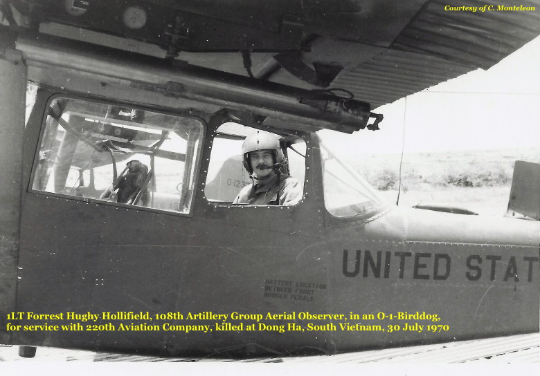 1LT Forrest H. Hollifield, AO, 108th Arty Gp, 1970 1LT Forrest H. Hollifield, AO, 108th Arty Gp, 1970