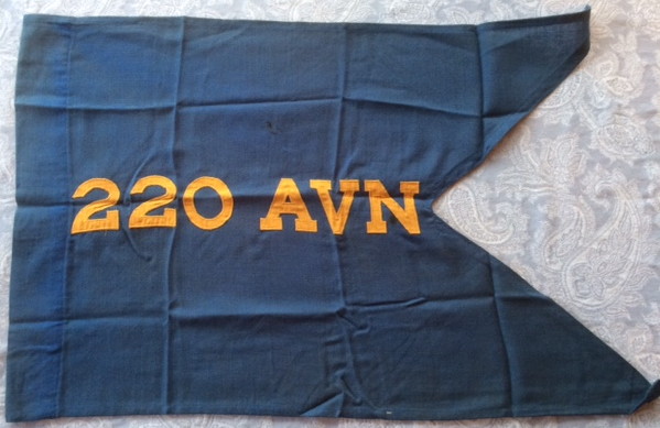 220th Aviation Company original guidon 220th Aviation Company original guidon