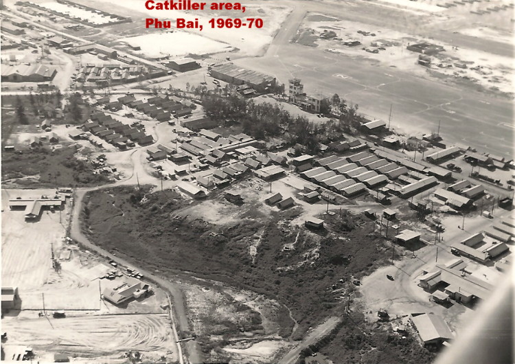220th Avn Co area, Phu Bai, photo courtesy of Dean Liken 220th Avn Co area, Phu Bai, photo courtesy of Dean Liken