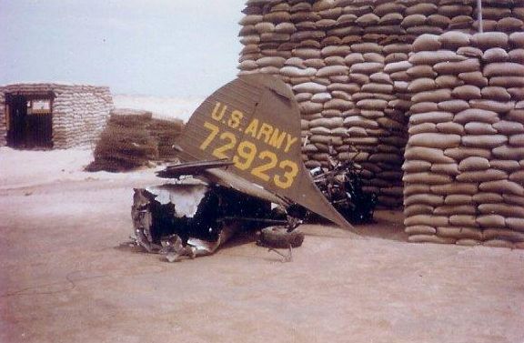 Don Medley's aircraft, shot down west of Hoi An