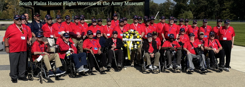 SOUTH TEXAS PLAINS HONOR FLIGHT VETS, 2024 SOUTH TEXAS PLAINS HONOR FLIGHT VETS, 2024