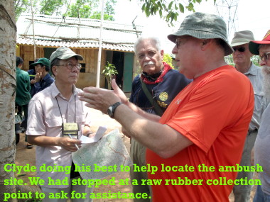 Professor Cong helping with directions Professor Cong helping with directions
