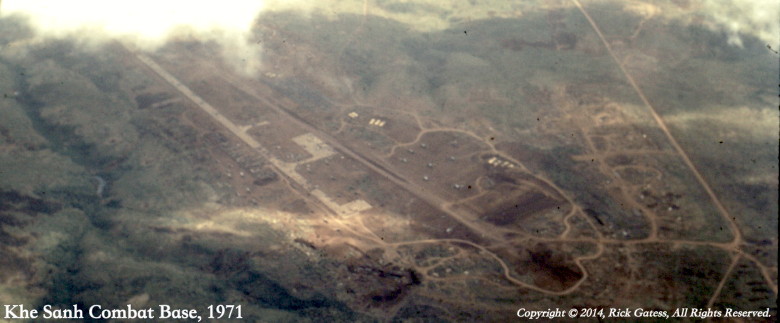 Aerial view of Khe Sanh Combat Base, 1971 Aerial view of Khe Sanh Combat Base, 1971