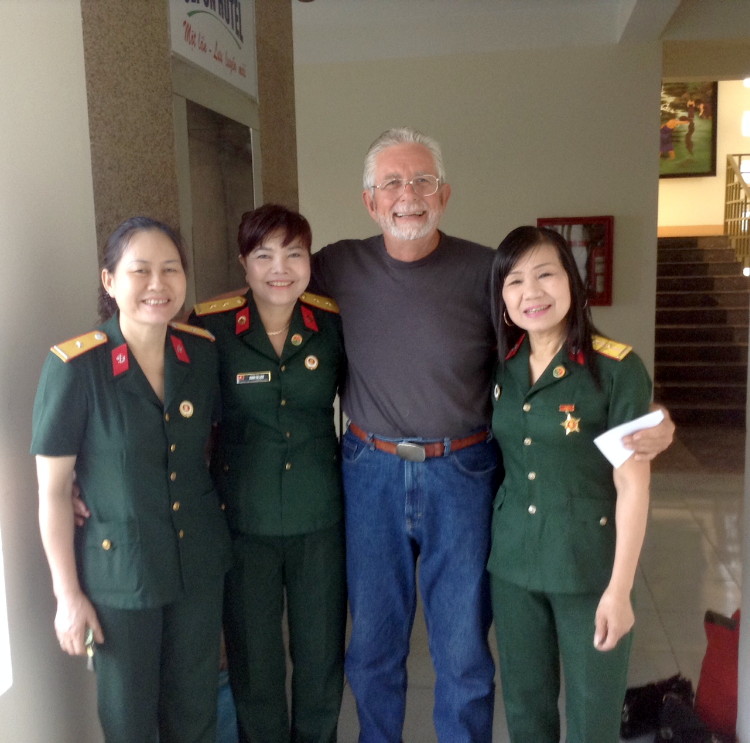 Vietnam Battlefield Tours, Lao Bao hotel scene, Dennis Currie Vietnam Battlefield Tours, Lao Bao hotel scene, Dennis Currie