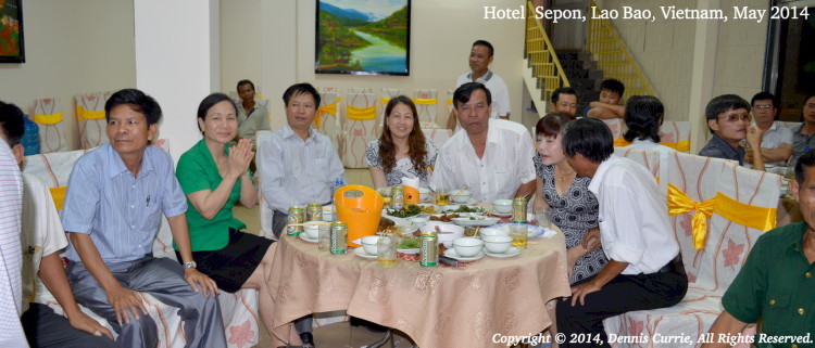 Vietnam Battlefield Tours, Lao Bao hotel scene Vietnam Battlefield Tours, Lao Bao hotel scene