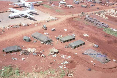Part of the former Catkiller area (tents), circa 1965, a photo pulled off Google Earth at the Phu Bai Airport location, said to have been taken at Phu Bai in 1967. We believe it was taken be at Phu Bai if taken in 1965 just after the unit arrived. Part of the former Catkiller area (tents), circa 1965, a photo pulled off Google Earth at the Phu Bai Airport location, said to have been taken at Phu Bai in 1967. We believe it was taken be at Phu Bai if taken in 1965 just after the unit arrived.