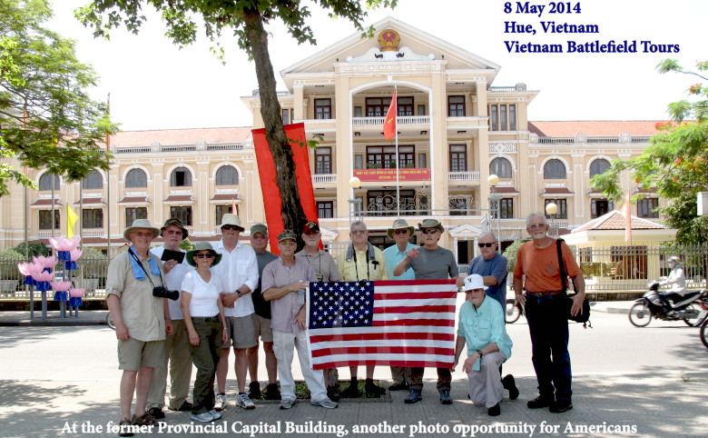 8 May 2014, near the former Provincial Capital Building, Hue 8 May 2014, near the former Provincial Capital Building, Hue