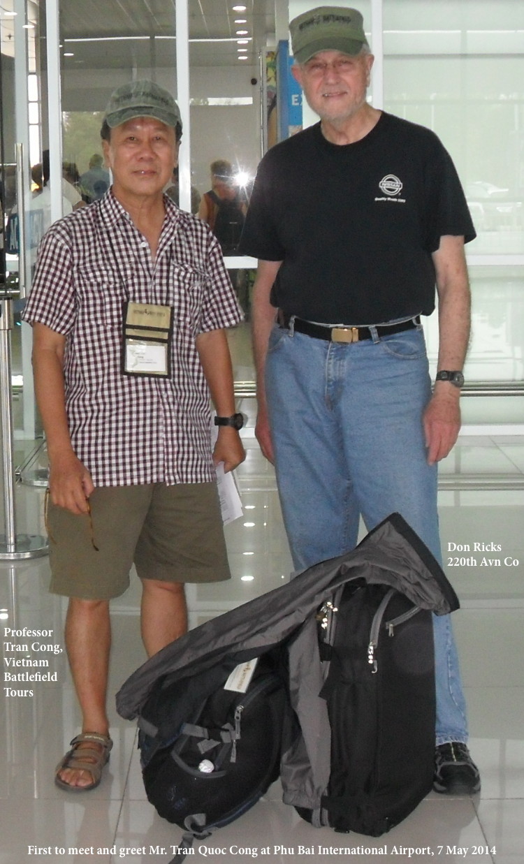 Vietnam Battlefield Tours guide, Professor Tran Quoc Cong, Phu Bai Airport Vietnam Battlefield Tours guide, Professor Tran Quoc Cong, Phu Bai Airport