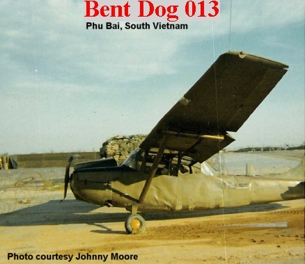 bent bird dog, Phu Bai
