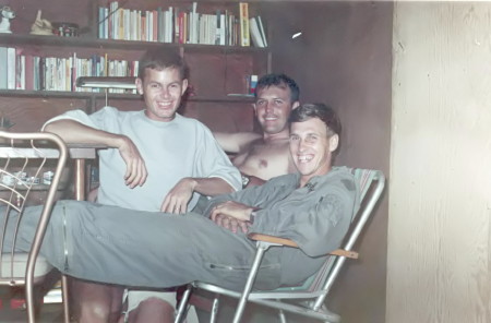 L to R Bobby Arrington, Gene Hayes and Pete Blevins 1969