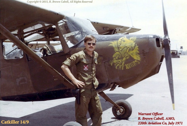 CWO Brown Cabell, 1971 CWO Brown Cabell, 1971