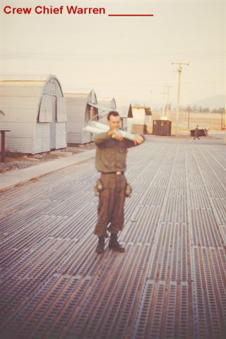 220th Aviation Co Crew Chief Warren ______