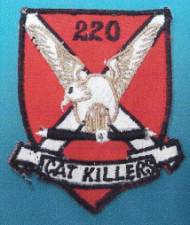 CAT KILLER patch , Courtesy of Dick Wells , 1971 CAT KILLER patch , Courtesy of Dick Wells , 1971