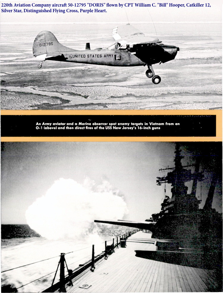 Stars and Stripes photo of CPT Bill Hooper's aircraft, DORIS Stars and Stripes photo of CPT Bill Hooper's aircraft, DORIS