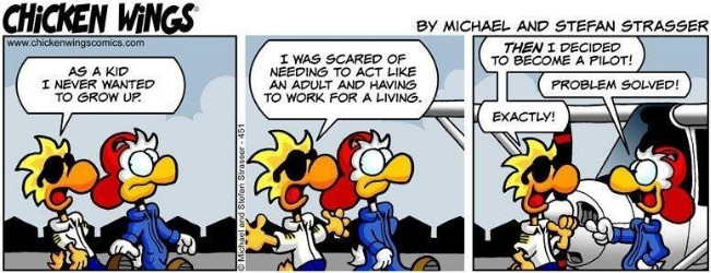cartoon by Michael and Stefan Strasser