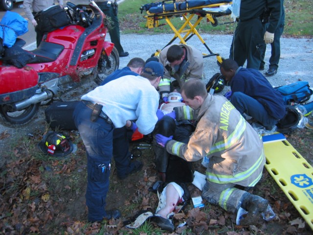 accident scene