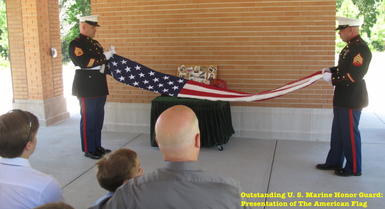 Interment ceremony, Robert M. Cortner, 16 July 2014 Interment ceremony, Robert M. Cortner, 16 July 2014