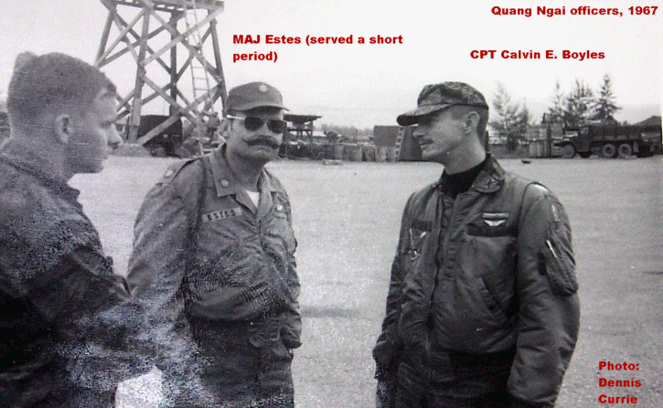 Dennis Currie photo: CPT Boyles, MAJ Estes, 1967 Dennis Currie photo: CPT Boyles, MAJ Estes, 1967