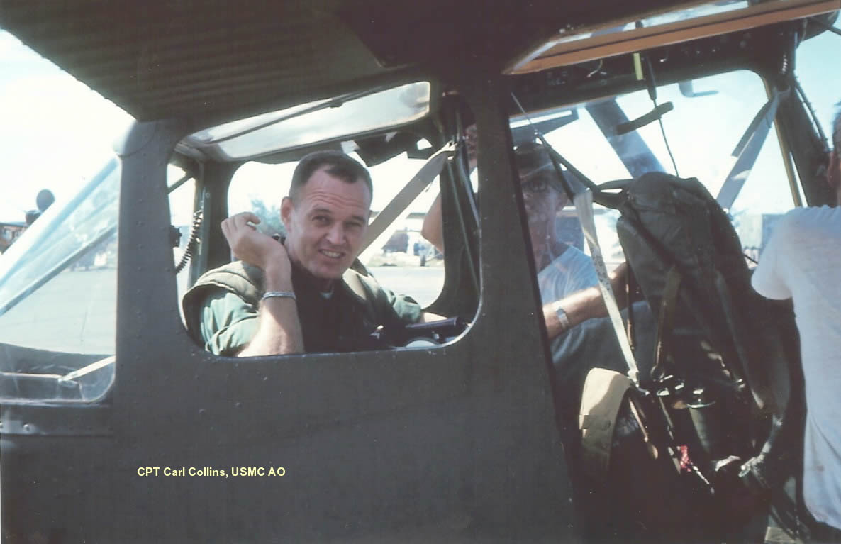 CPT Carl Collins, USMC AO