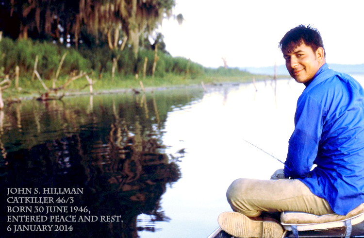 John S. Hillman, fishing in Alabama after Vietnam John S. Hillman, fishing in Alabama after Vietnam