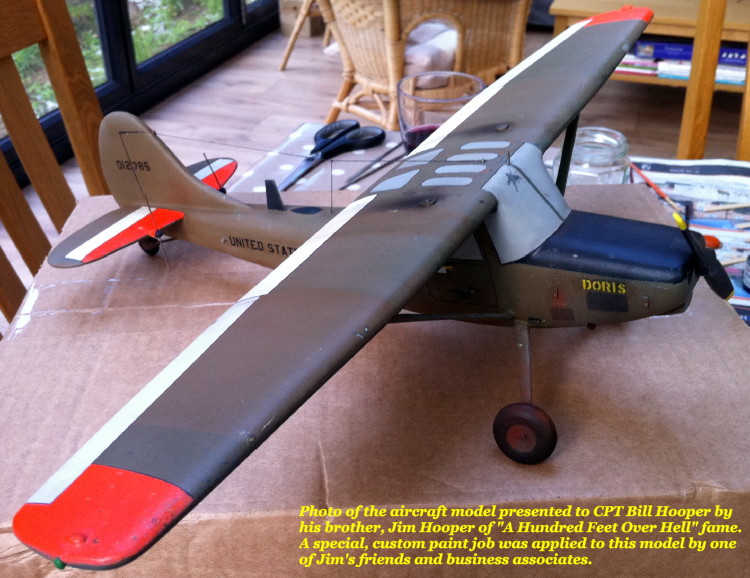 O–1 Model Birddog custom made for CPT Bill Hooper by his brother Jim O–1 Model Birddog custom made for CPT Bill Hooper by his brother Jim
