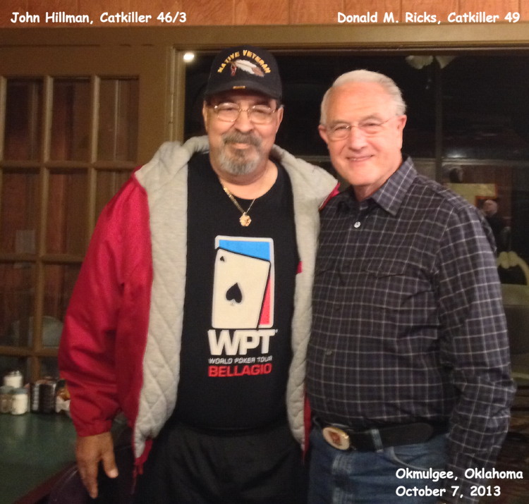 John Hillman (CK46/3), Don Ricks (CK 49), 7 October 2013 John Hillman (CK46/3), Don Ricks (CK 49), 7 October 2013