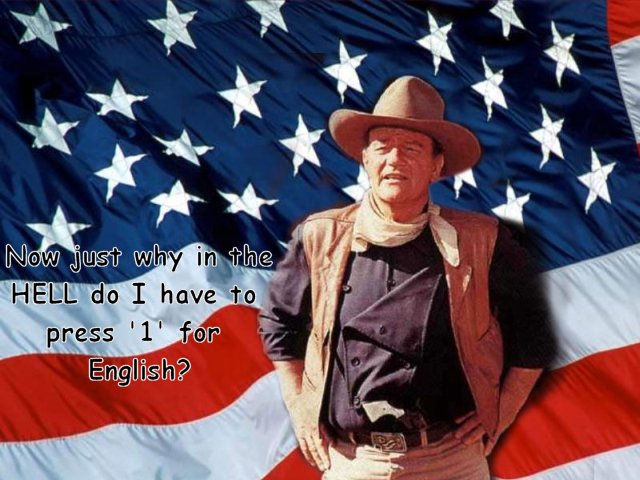 John Wayne graphic (author unknown)