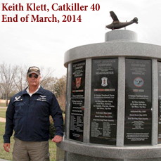 Keith Klett at Veterans Park, Fort Rucker, March 2014 Keith Klett at Veterans Park, Fort Rucker, March 2014