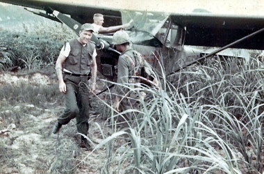 That is Jack Richter on the plane, SGT Putnam looking at the camera and one of the Marines that were protecting the plane. That is Jack Richter on the plane, SGT Putnam looking at the camera and one of the Marines that were protecting the plane.