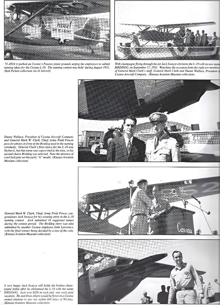 Page 18 abstract: THE LOVEABLE ONE-NINER, The Complete History of the Cessna L-19 Birddog page 18 abstract: THE LOVEABLE ONE-NINER, The Complete History of the Cessna L-19 Birddog