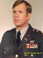 Thomas J. Shaver, 1981 Thomas J. Shaver, 1981
