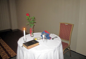 Memorial table Memorial table