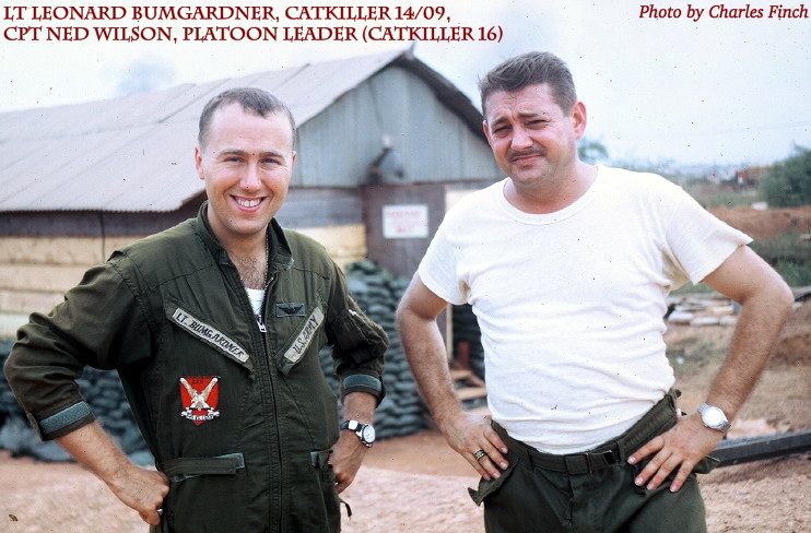 Ned Wilson with Leonard Bumgardner in Vietnam Ned Wilson with Leonard Bumgardner in Vietnam