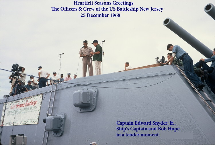 aboard the US Battleship New Jersey aboard the US Battleship New Jersey