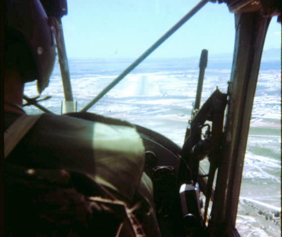 Peter Henderson photo from back seat, 3rd Brigade, 82nd Airborne Division AO
