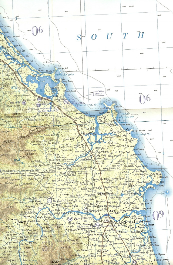 Chu Lai, Quang Ngai nav chart Chu Lai, Quang Ngai nav chart