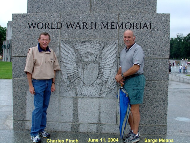 Charles Finch and Sarge Means