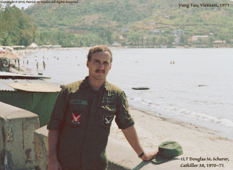 1LT Doug Scherer, Catkiller 38, after inactivation, photop courtesy Pat Snyder 1LT Doug Scherer, Catkiller 38, after inactivation, photop courtesy Pat Snyder