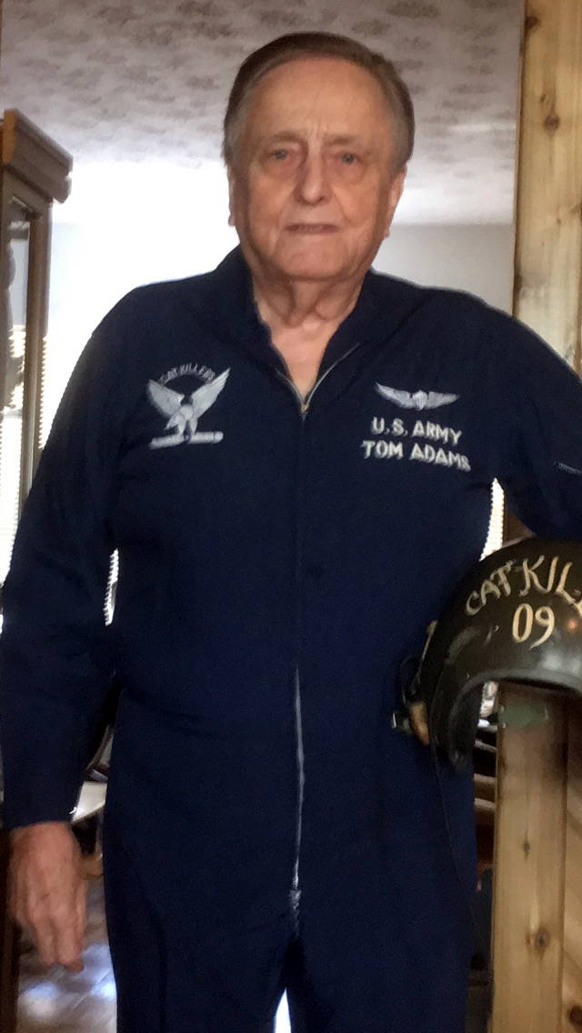 Tom Adama in his 1969 Catkiller Party Suit Tom Adama in his 1969 Catkiller Party Suit