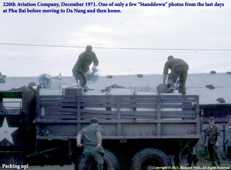 220th Aviation Company photo, courtesy of Dick Wells 220th Aviation Company photo, courtesy of Dick Wells