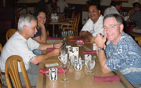 Heather Hillman, John
Hillman, Joe Klutz, and Bob McCromiski